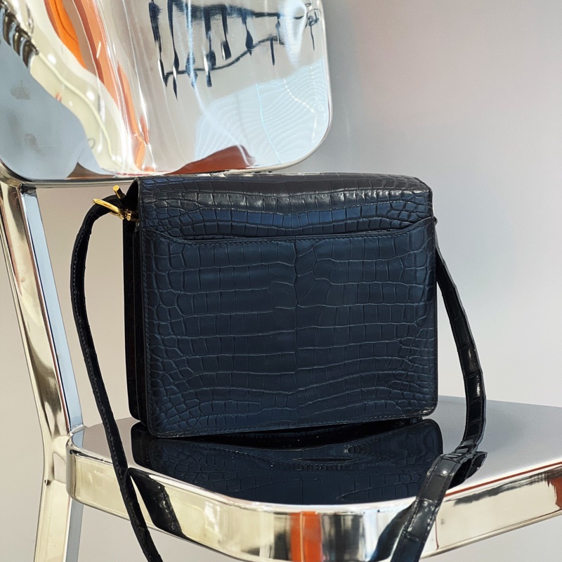 Hermes 爱马仕 roulis23 黑金 亮面拼雾面-3