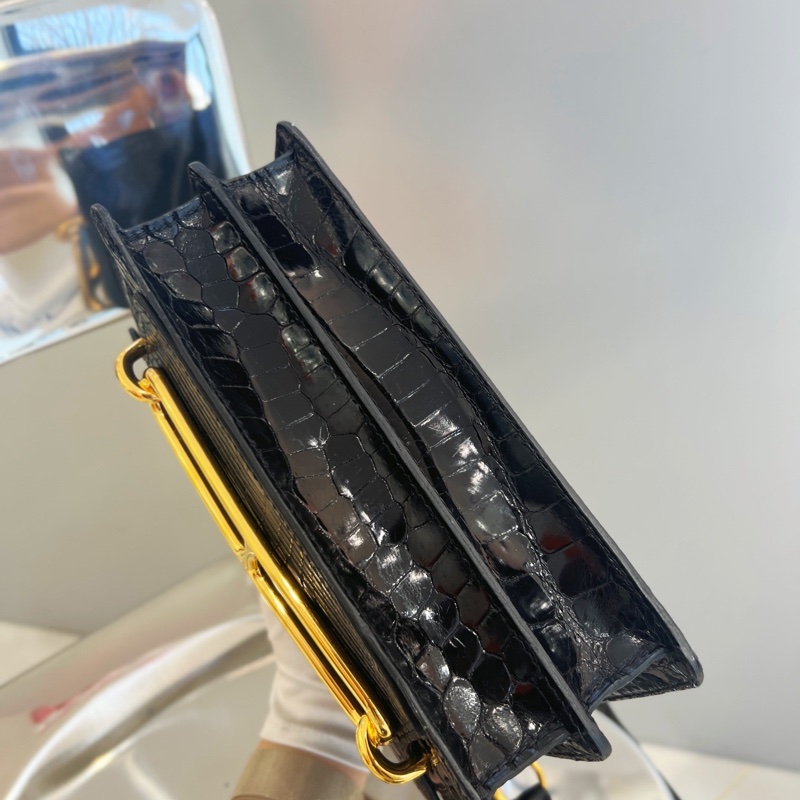 Hermes 爱马仕 roulis23 黑金 亮面拼雾面-4