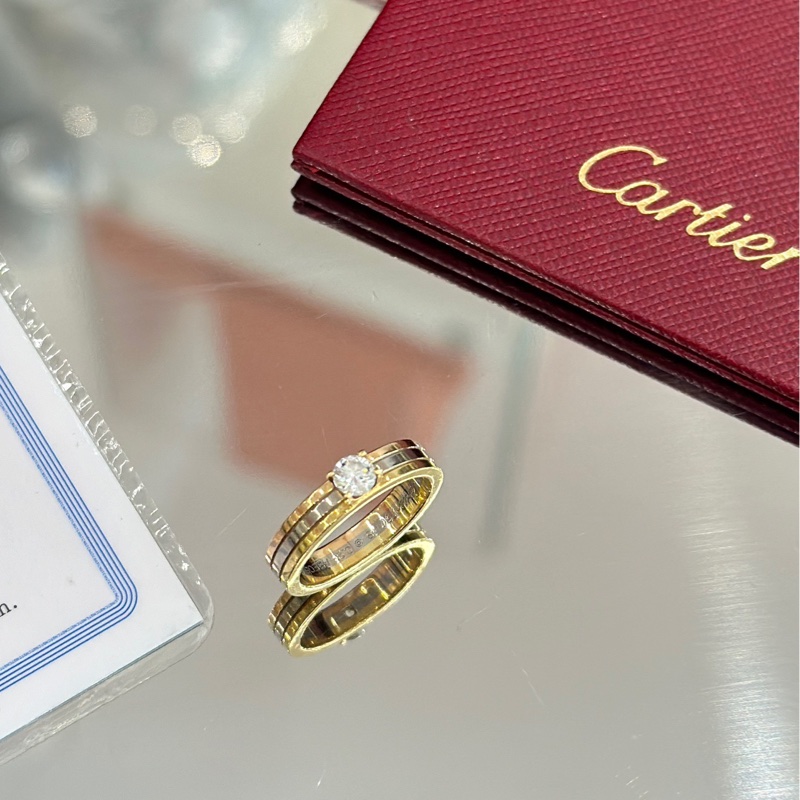 Cartier卡地亚 Trinity戒指-2