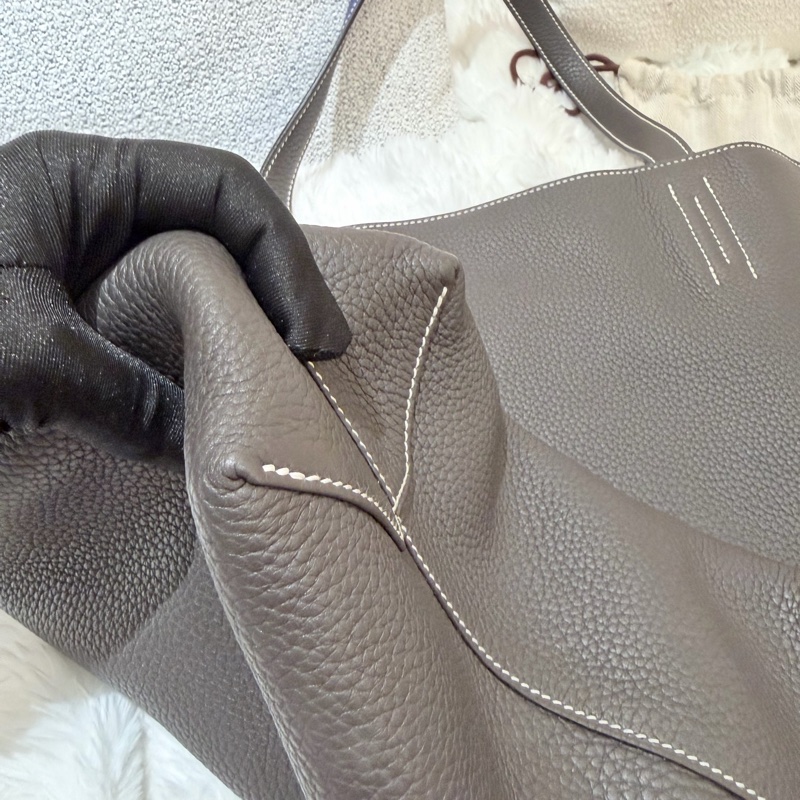 Hermes/ 雙面托特包-5