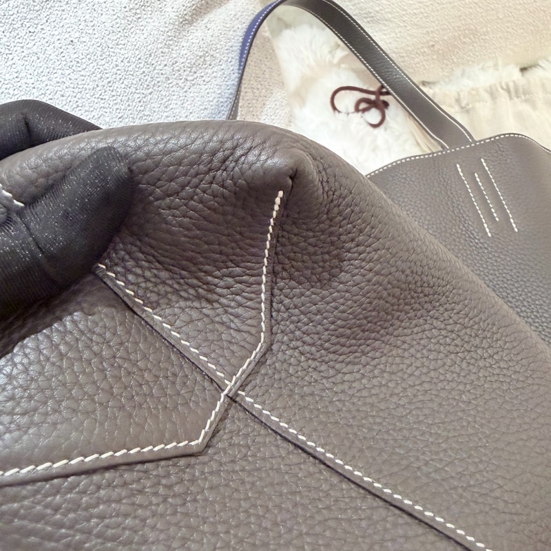 Hermes/ 雙面托特包-6