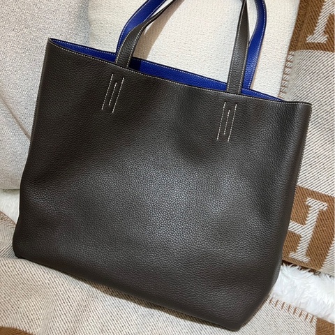 Hermes/ 雙面托特包