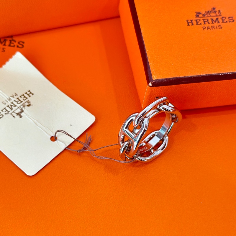 全新 Hermes 猪鼻子丝巾扣-1