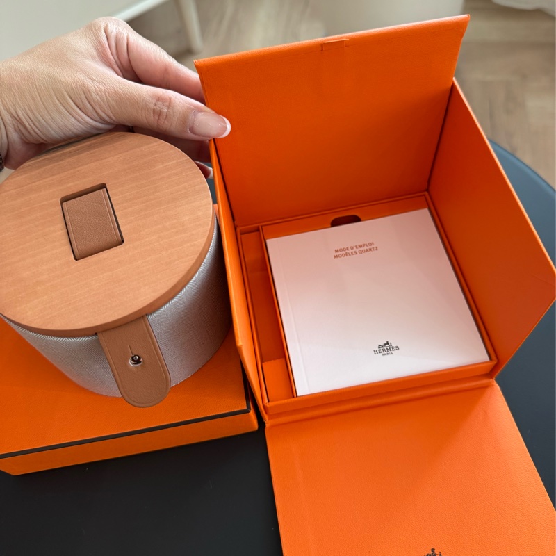 愛馬仕 Cape cod mini 珍珠灰錶帶 新上市尺寸 全新全配-2