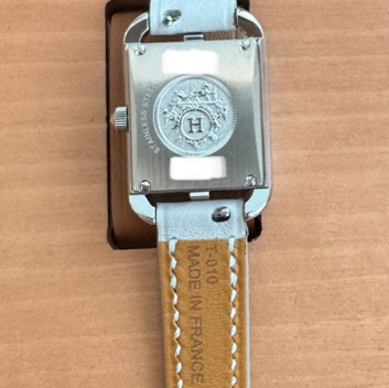 愛馬仕 Cape cod mini 珍珠灰錶帶 新上市尺寸 全新全配-6