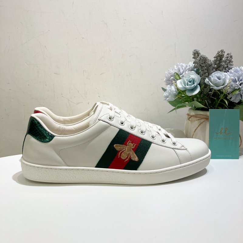 TW4797 Gucci 古馳經典蜜蜂公仔休閑鞋 Men's Ace With Bee Sneaker Size 42-2