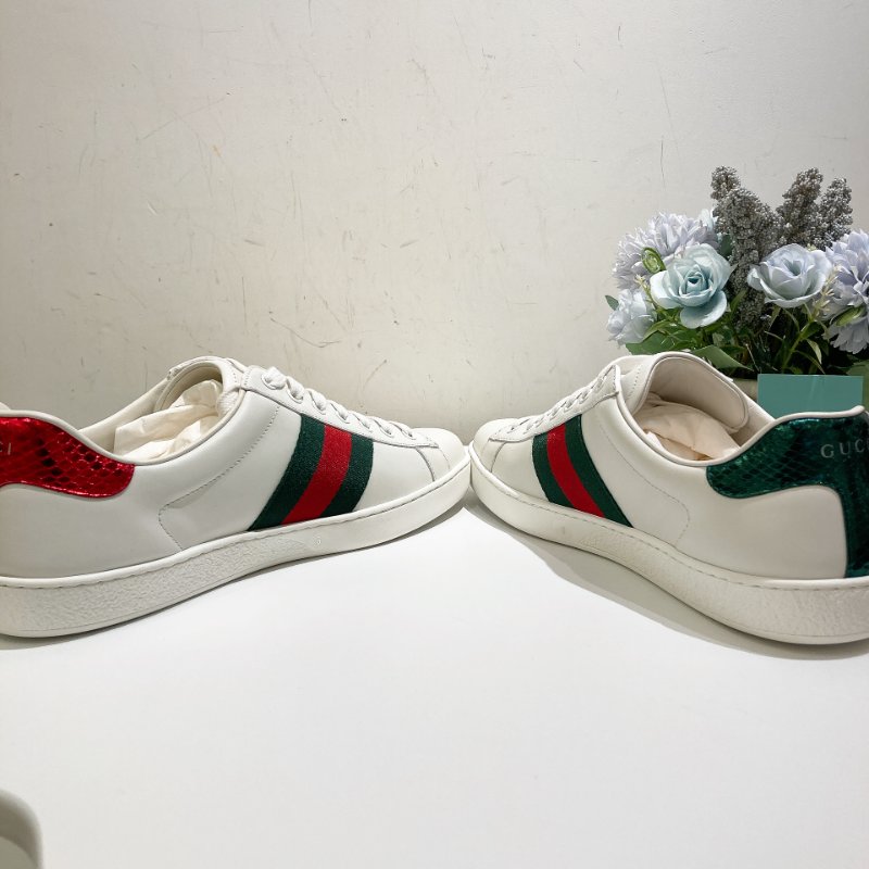 TW4797 Gucci 古馳經典蜜蜂公仔休閑鞋 Men's Ace With Bee Sneaker Size 42-5