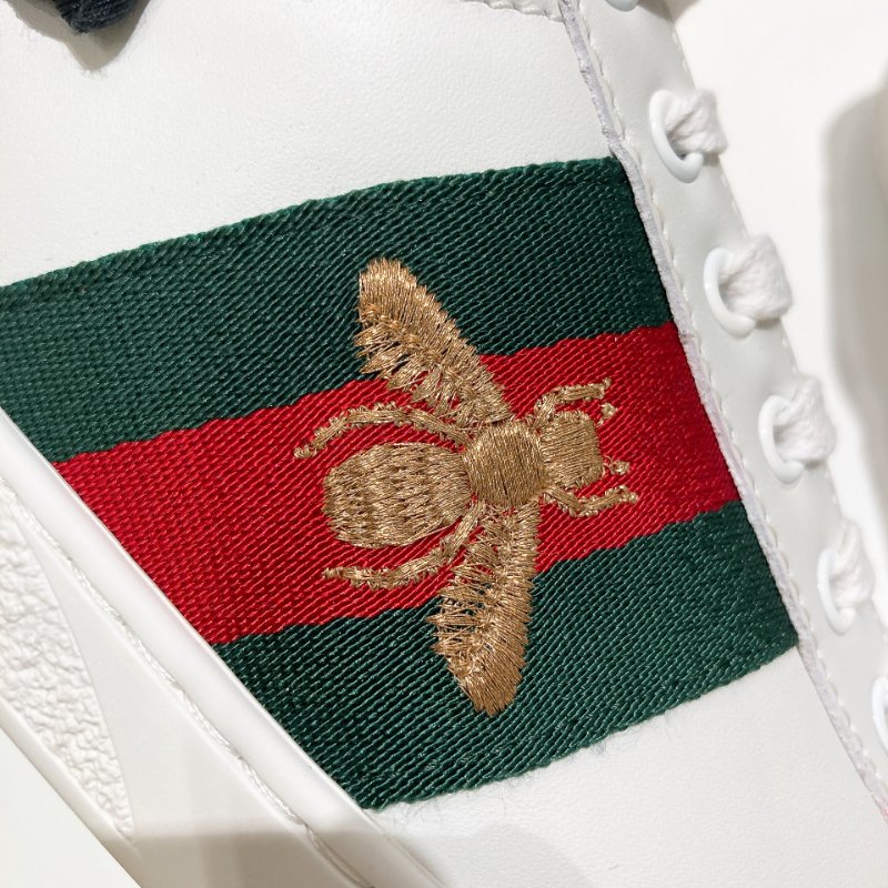 TW4797 Gucci 古馳經典蜜蜂公仔休閑鞋 Men's Ace With Bee Sneaker Size 42-7