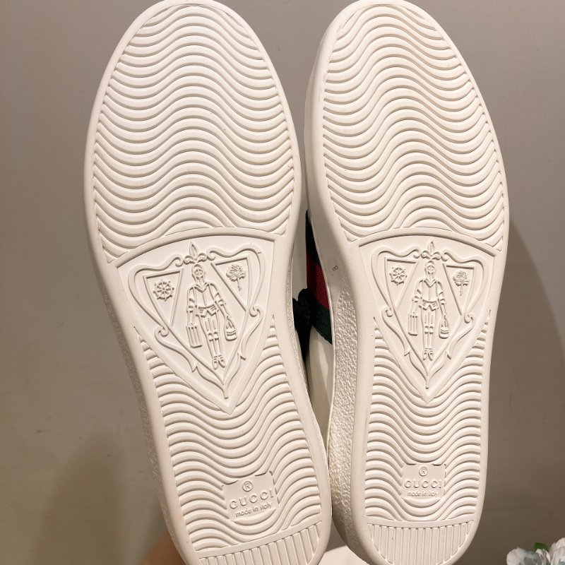 TW4797 Gucci 古馳經典蜜蜂公仔休閑鞋 Men's Ace With Bee Sneaker Size 42-12