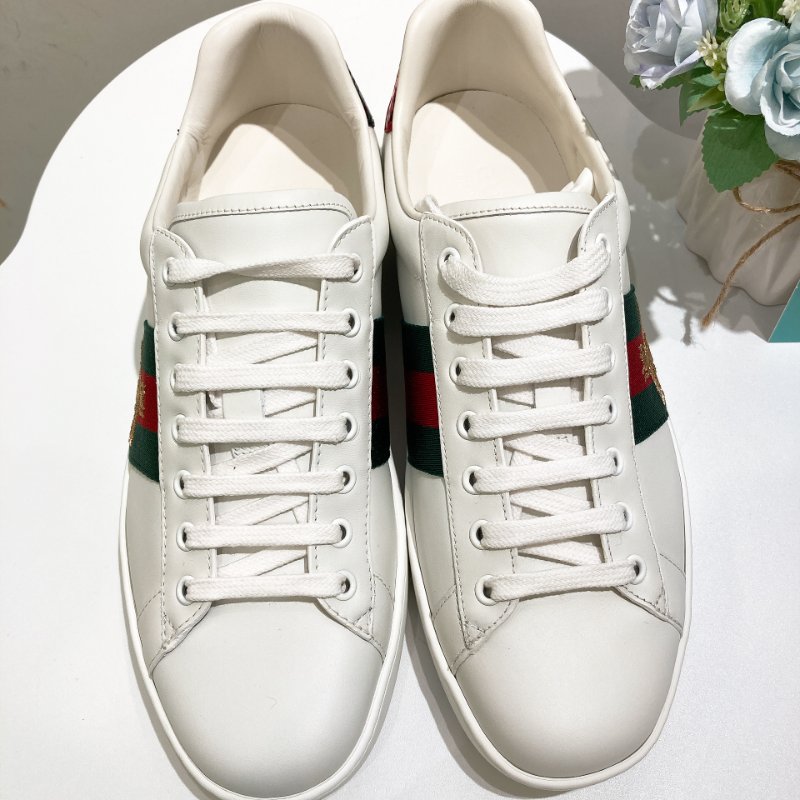 TW4797 Gucci 古馳經典蜜蜂公仔休閑鞋 Men's Ace With Bee Sneaker Size 42-16