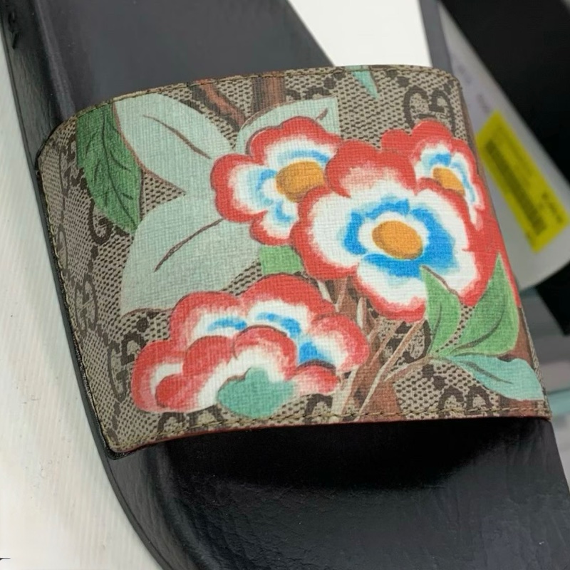 Gucci Slide Flowers 427070-1