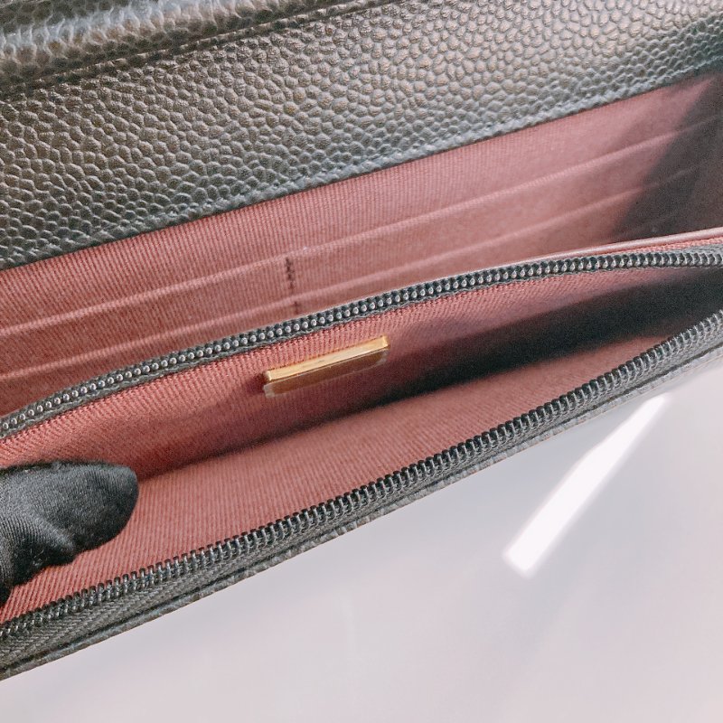 MS0674 Chanel 香奈兒 經典 鏈條錢包 魚子醬牛皮 荔枝紋 黑色 金扣 晶片款 Classic Wallet On Chian Grained Calfskin Caviar Black x GHW-15