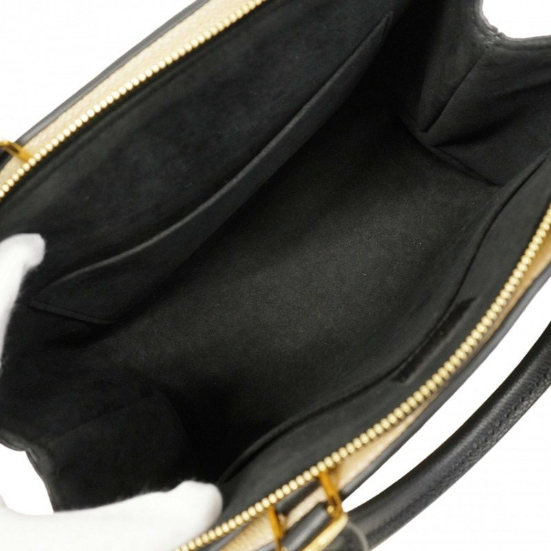 路易威登 Monogram Empreinte Bicolor Petit Palais PM 手提包 M58913 黑色米色 兩用包 女士 P2689059-3