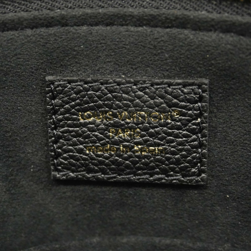 路易威登 Monogram Empreinte Bicolor Petit Palais PM 手提包 M58913 黑色米色 兩用包 女士 P2689059-4