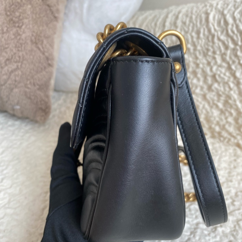 Gucci marmont 中號肩背包 購證全配-7