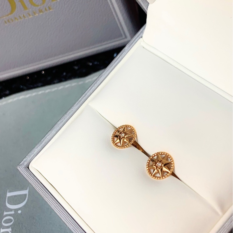 Dior迪奥幸运罗盘系列耳钉-3