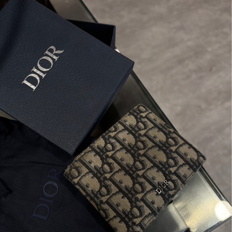 🌟Dior Oblique 老花對折錢包 ｜Classic Trend CT精品｜台北東區實體-0
