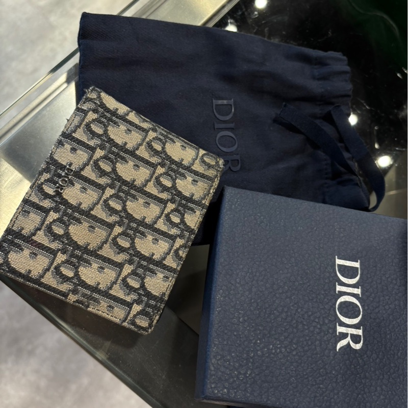 🌟Dior Oblique 老花對折錢包 ｜Classic Trend CT精品｜台北東區實體-1