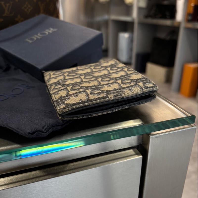 🌟Dior Oblique 老花對折錢包 ｜Classic Trend CT精品｜台北東區實體-5
