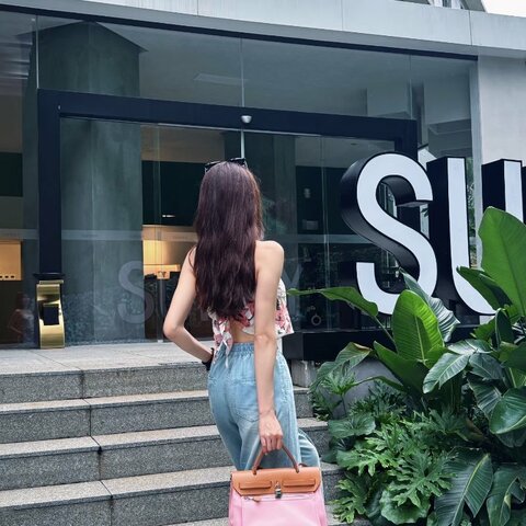 HERMES 帆布拼皮銀扣herbag31 子母手提斜背包31*25*11 98新配件塵袋 鎖鑰匙