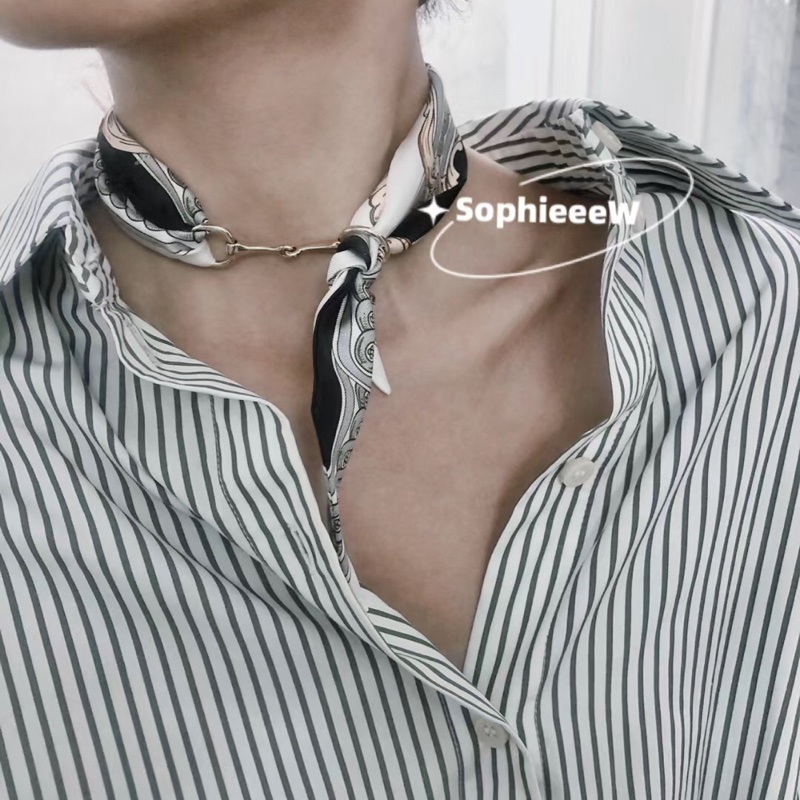 Hermes爱马仕 mors 丝巾扣-2