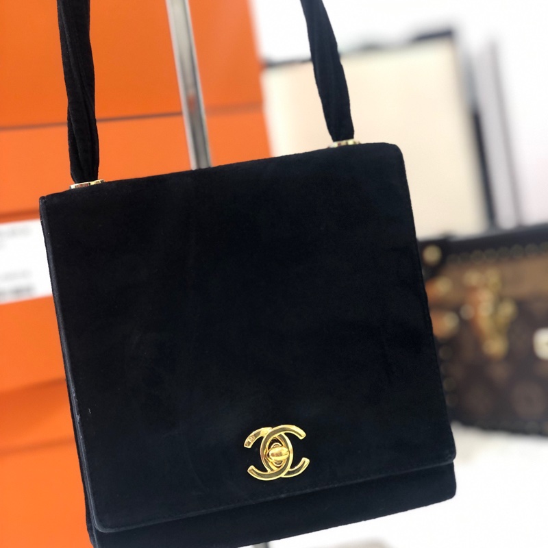 Chanel 香奈儿 经典黑金 中古Kelly-2