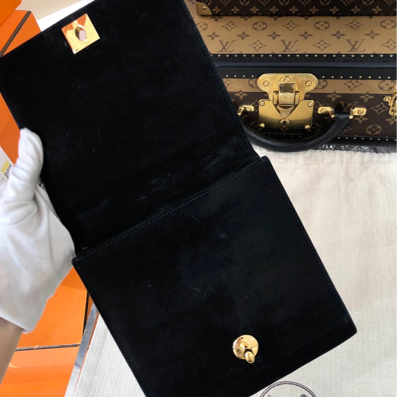 Chanel 香奈儿 经典黑金 中古Kelly-4