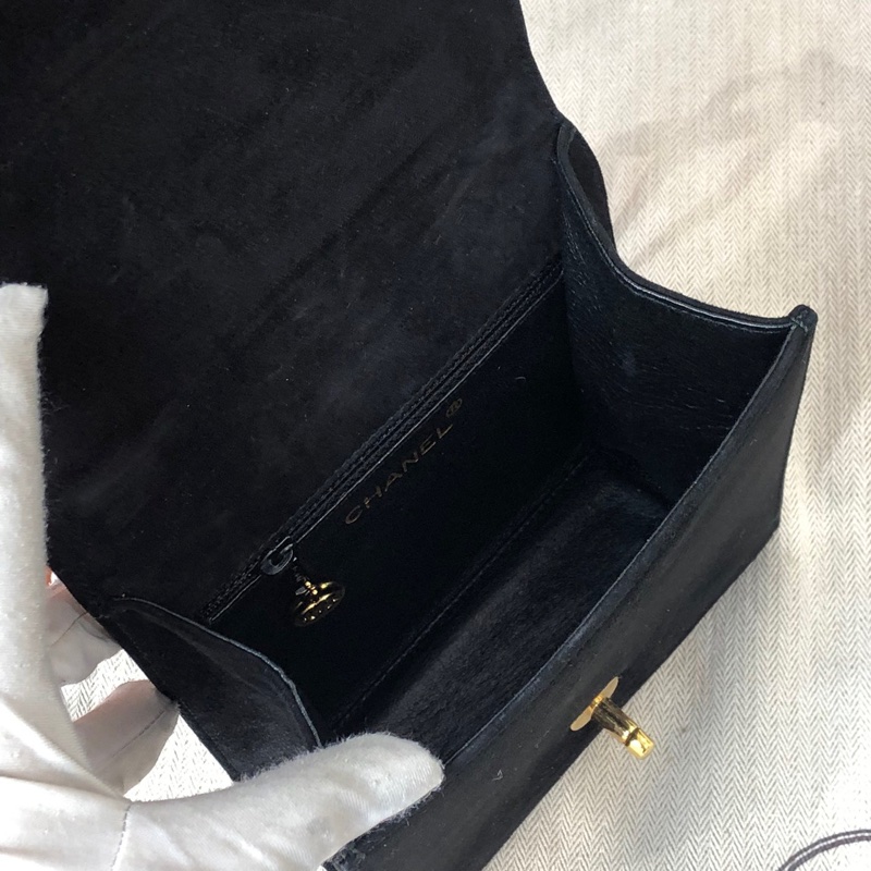 Chanel 香奈儿 经典黑金 中古Kelly-5