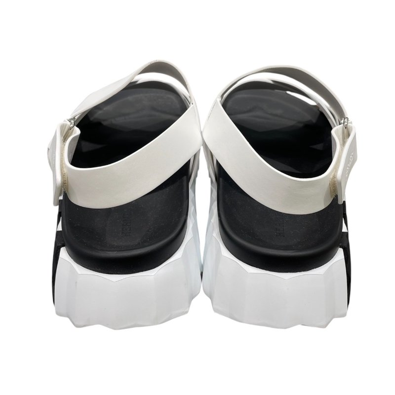 HERMES 愛馬仕 ELECTRIC 涼鞋 皮革 白色 #44-5