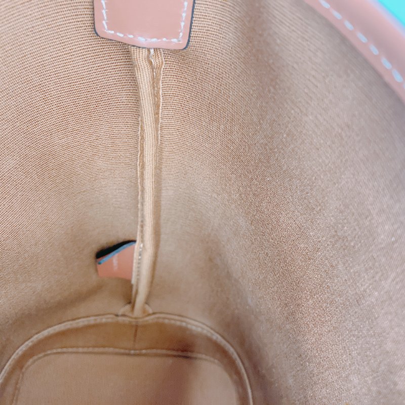 MS0673 Celine 思琳 凱旋門 水桶包 斜背包 單肩包 小號 牛皮 帆布 棕色 金扣 Triomphe Bucket Small Calfskin and Canvas Tan x GHW-13