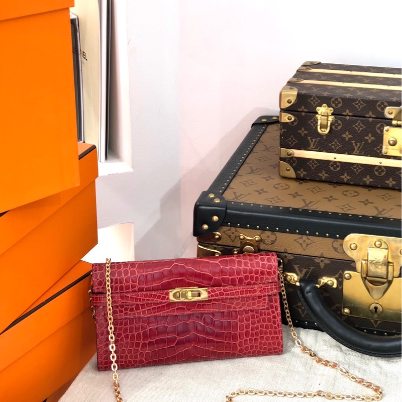 Hermes爱马仕Kellylong 钱包-0