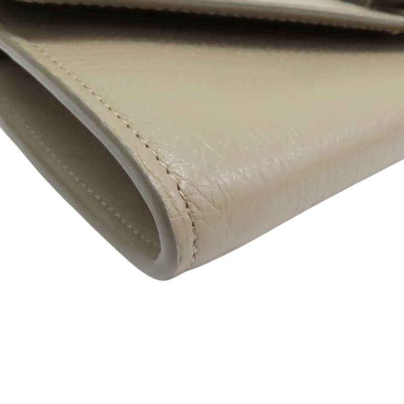 卡其色 牛皮 ABY 鎖頭WOC 鍊帶肩背包【Chloe 克羅伊】 CHC20SP314-9