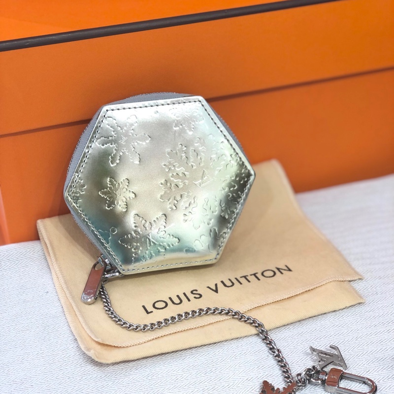 Lv雪花六角零钱包-0