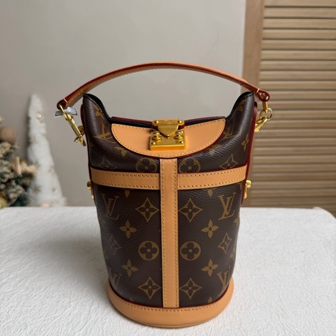 LV路易威登 經典老花 duffle薯條包 芯片款缺芯片