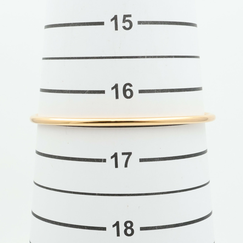 TIFFANY&CO 18K玫瑰金T Wire Diamond Bangle鑽石手鐲-4