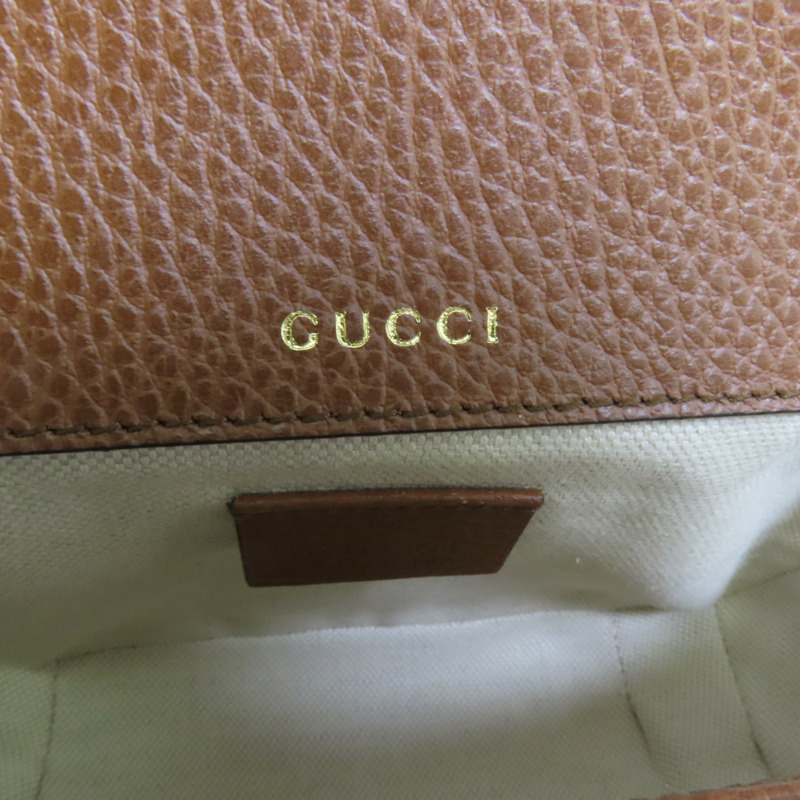 GUCCI Denim Horsebit 1955 Small肩背袋-9