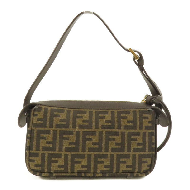 FENDI 帆布Simply Fendi Mini肩背袋-1