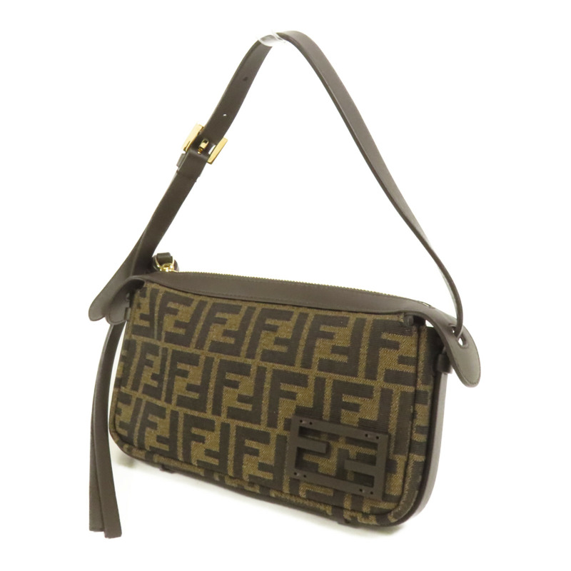 FENDI 帆布Simply Fendi Mini肩背袋-2