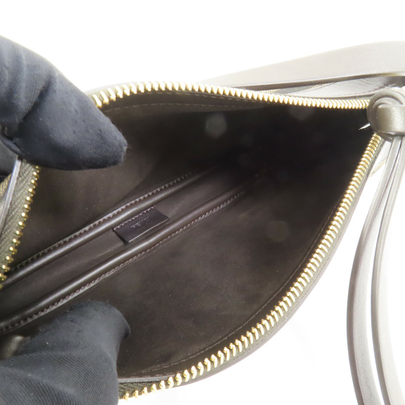 FENDI 帆布Simply Fendi Mini肩背袋-7