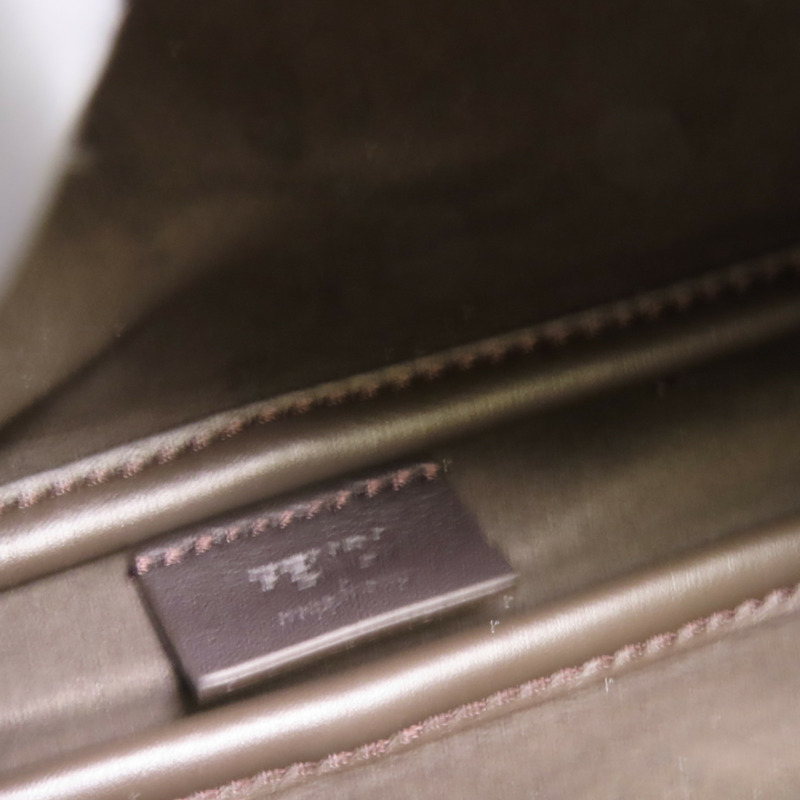 FENDI 帆布Simply Fendi Mini肩背袋-8