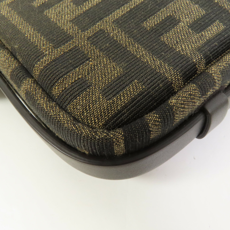 FENDI 帆布Simply Fendi Mini肩背袋-13