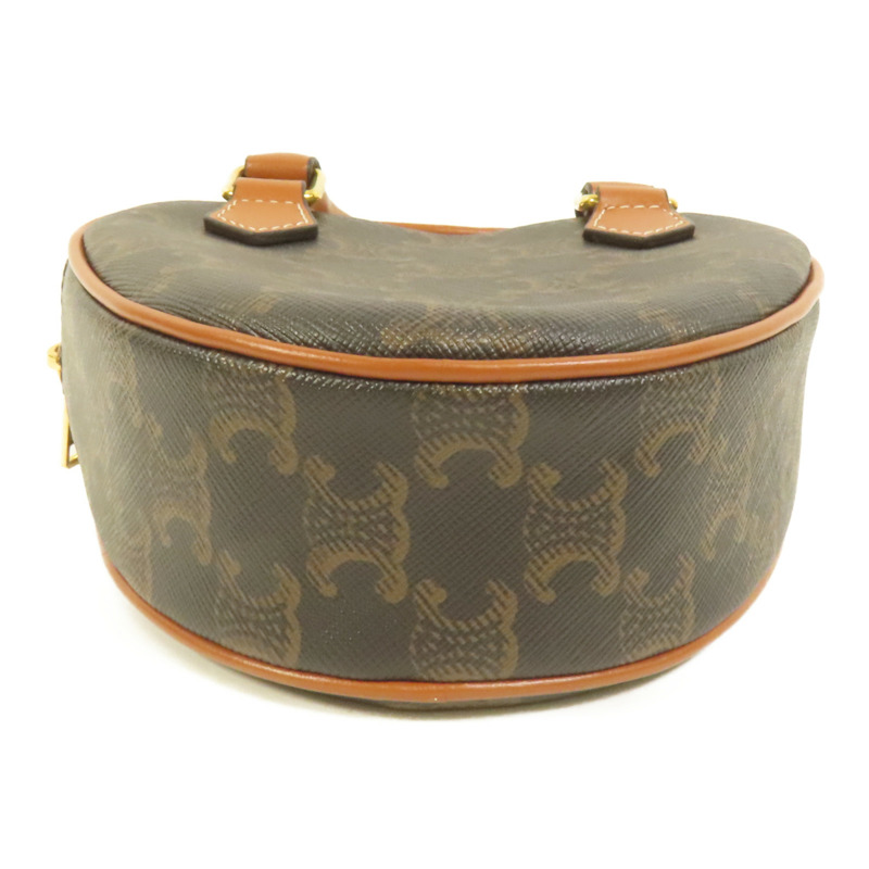 CELINE 塗層帆布Triomphe Heart肩背袋-3