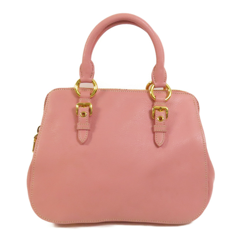 Miu Miu 牛皮皮革2 Way Shoulder手挽肩背兩用袋-1