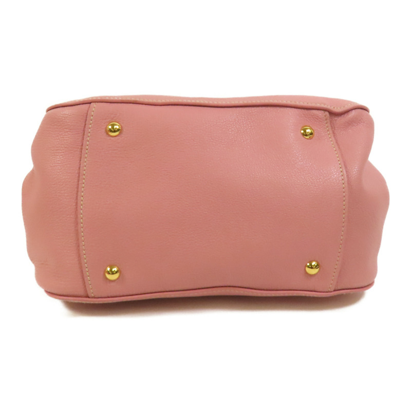 Miu Miu 牛皮皮革2 Way Shoulder手挽肩背兩用袋-3