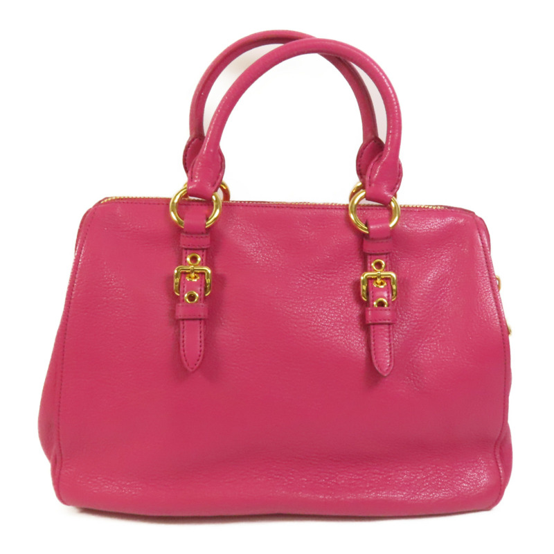 Miu Miu 牛皮皮革2 way Shoulder手挽肩背兩用袋-1