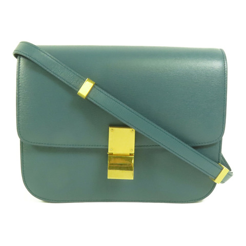 CELINE 牛皮皮革Classic Box Medium肩背袋