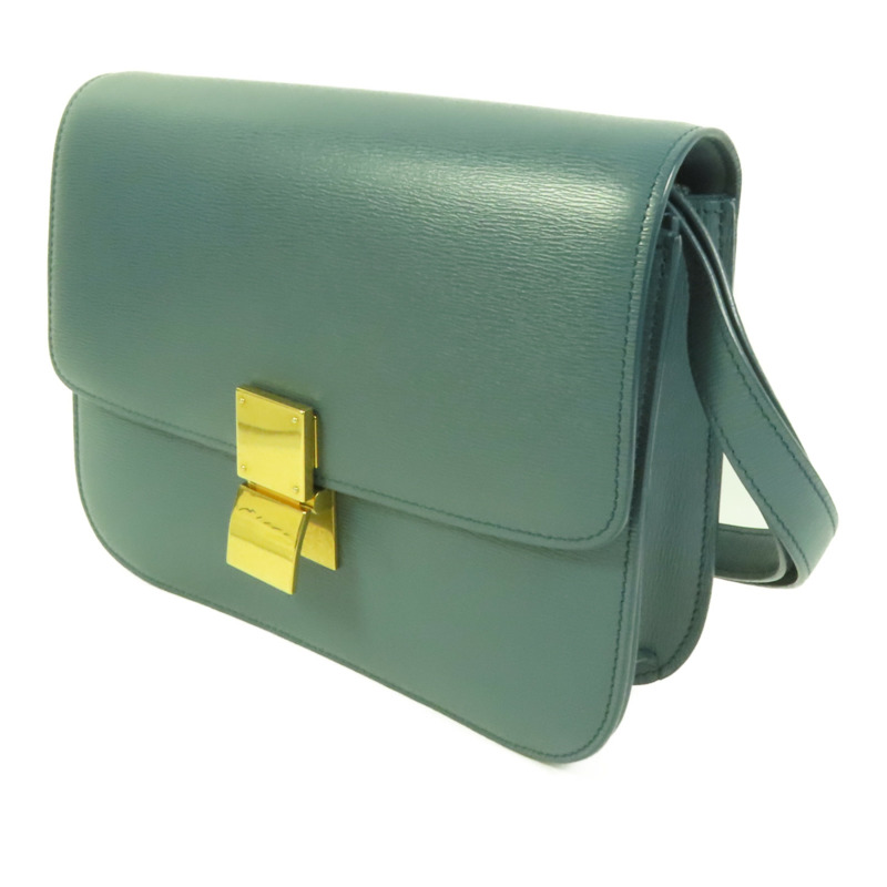 CELINE 牛皮皮革Classic Box Medium肩背袋-2