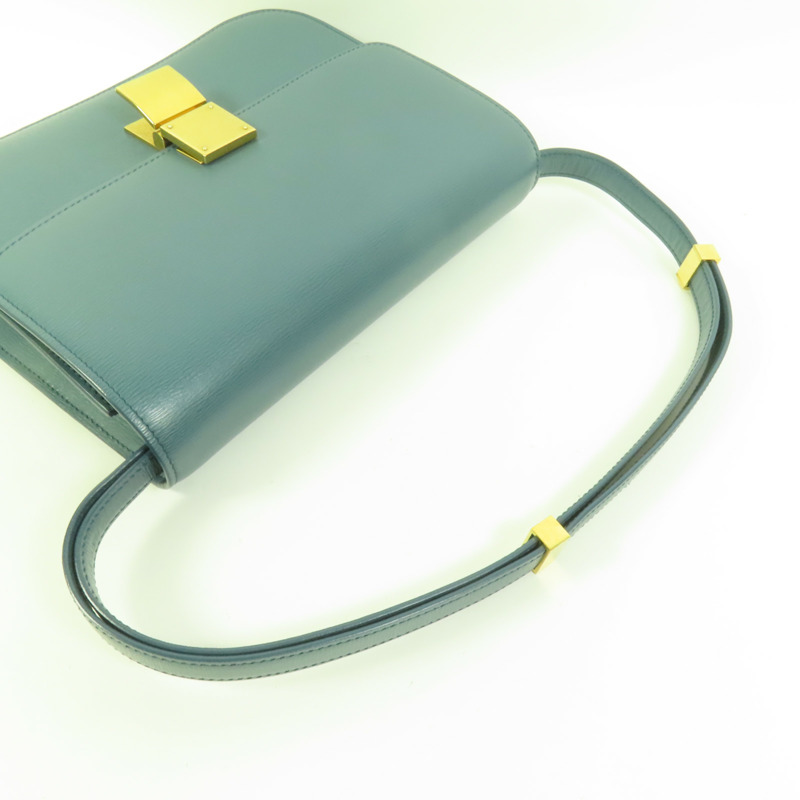 CELINE 牛皮皮革Classic Box Medium肩背袋-5