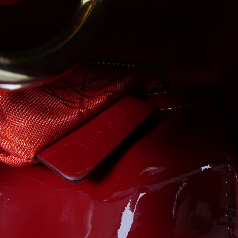 Dior 漆皮皮革Mini Lady Dior手挽肩背兩用袋-6