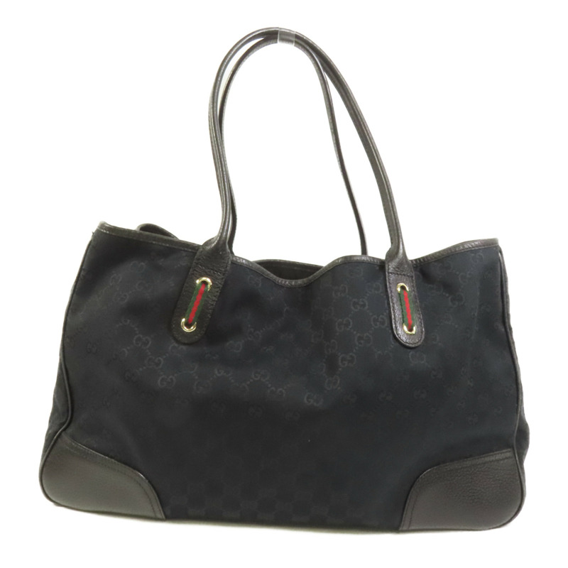 GUCCI 帆布Tote Bag肩背袋-1